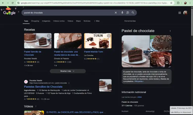 Búsqueda en Google